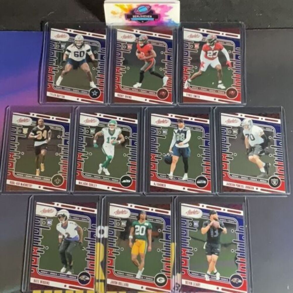 Red White & Blue RC Lot (10 Cards)